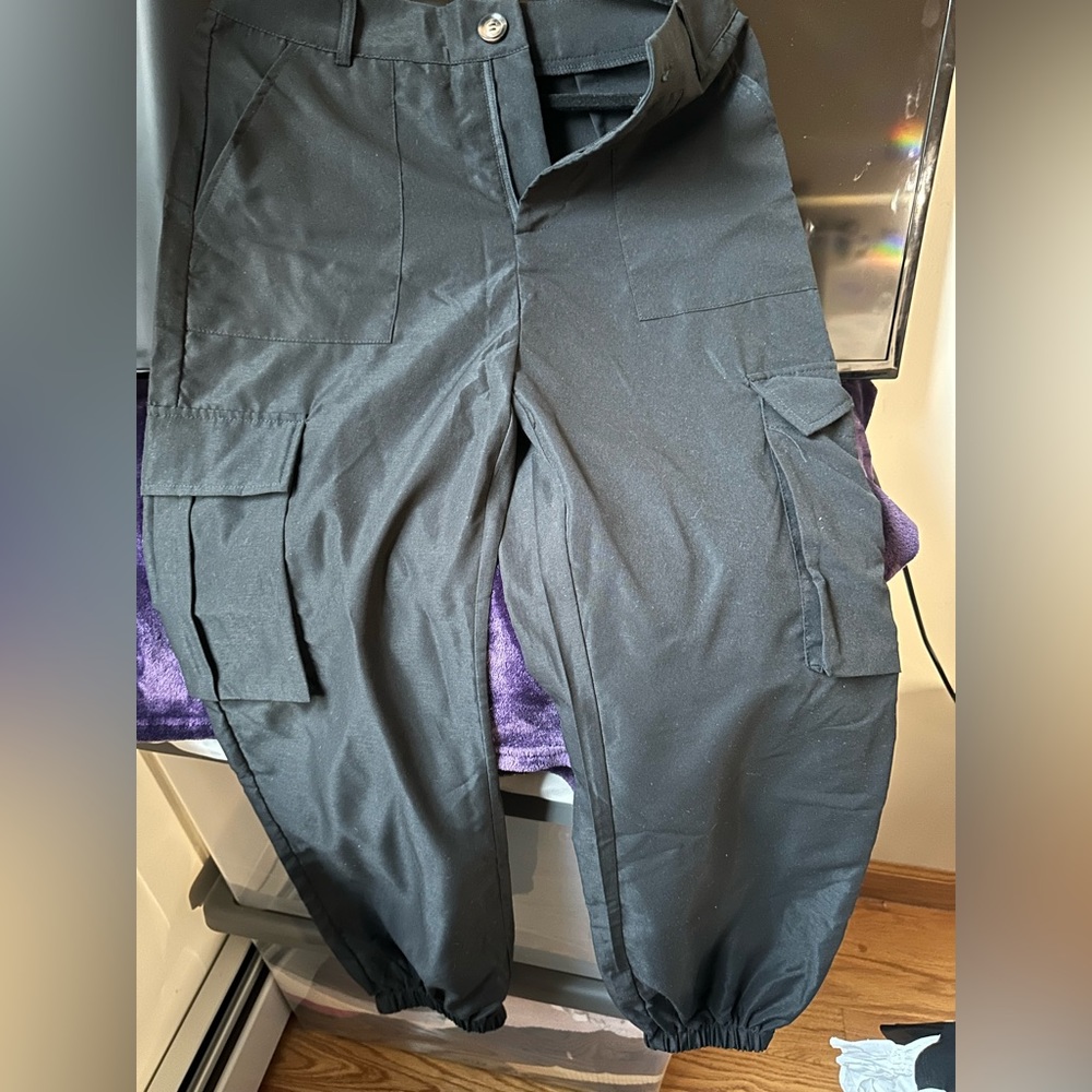 Black sweatpants, size S